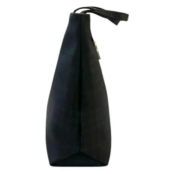 Burberry Black Nova Check Authentic VINTAGE Shoulder Handbag Purse EUC - Picture 5 of 10